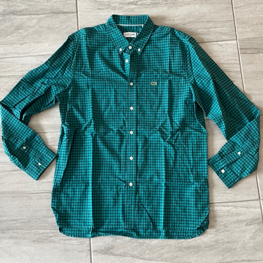 Mens Lacoste Button Down Size L